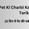 Pait Ki Charbi